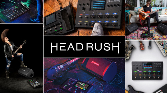 HeadRush综合吉他贝斯效果器试听