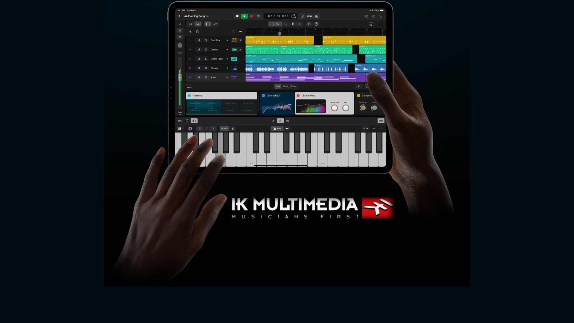 Logic Pro for iPad将掀起移动创作的浪潮？搭配IK硬件更给力！